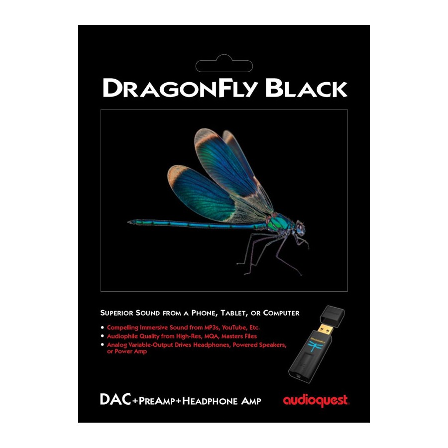 AUDIOQUEST DAC DRAGON FLY BLACK