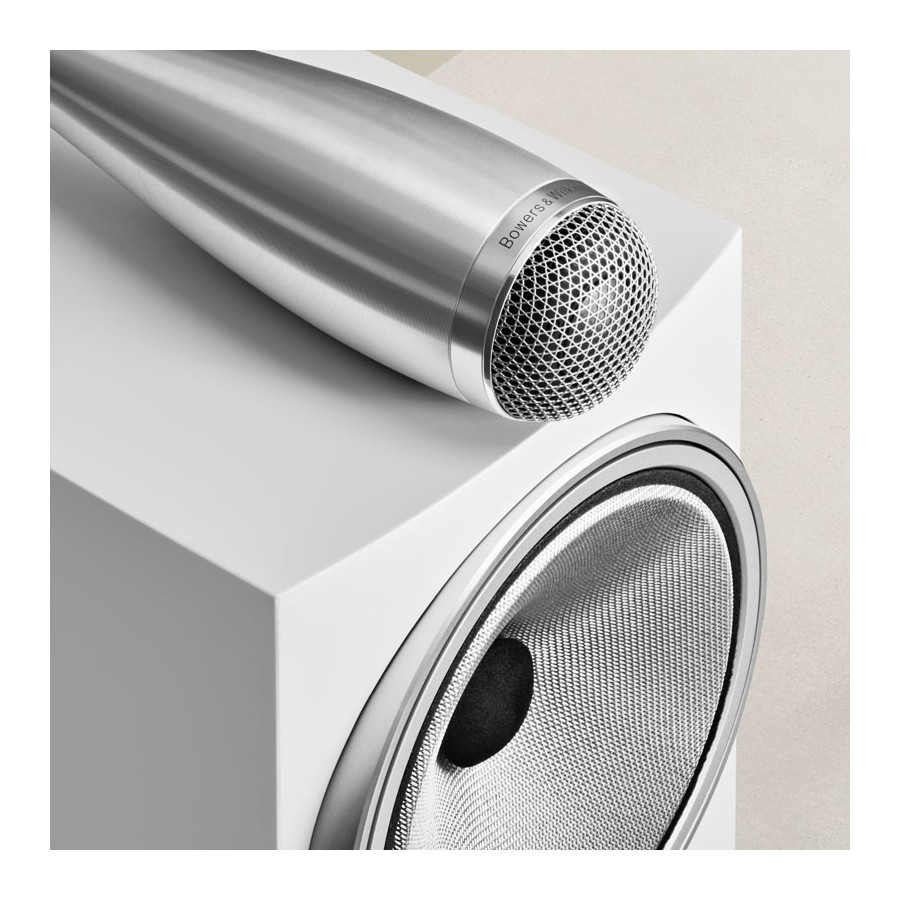BOWERS WILKINS 702S3 Enceinte HI FI Colonne FINITION Blanc Satin bowers-wilkins-702s3-enceinte-hi-fi-colonne-finition-blanc-satin