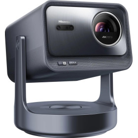 HISENSE C2 Ultra vidéoprojecteur courte focale, angle trois quarts avec bras pivotant gris anthracite