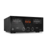 ADVANCE ACOUSTIC A12 APEX 30TH amplificateur intégré, vue trois quarts tubes apparents et grille latérale