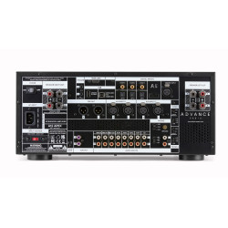 ADVANCE ACOUSTIC A12 APEX 30TH amplificateur, panneau arrière connectique XLR, RCA, HDMI eARC et phono