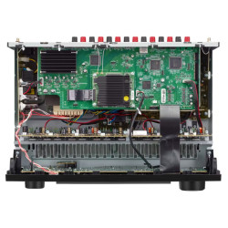 DENON AVC-X2850H amplificateur home cinéma, vue intérieure circuits imprimés et étage d'amplification