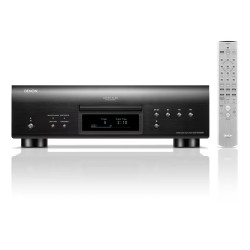 DENON DCD-3000NE lecteur SACD noir, vue de face avec télécommande argentée fournie