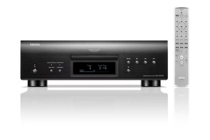 DENON DCD-3000NE lecteur SACD noir, vue de face avec télécommande argentée fournie