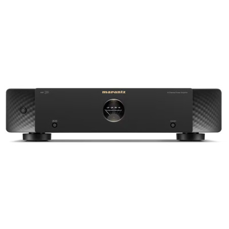 MARANTZ AMP 30 amplificateur de puissance 6 canaux, vue de face vumètre central et façade noire