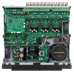 MARANTZ AMP 30 amplificateur, vue intérieure circuits imprimés et transformateur torique Marantz