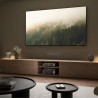 MARANTZ AMP 30 amplificateur intégré dans salon avec TV murale et meuble bois clair