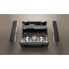 MARANTZ AV 20 pré-amplificateur AV vue intérieure châssis ouvert, circuits HEOS et condensateurs avec panneaux latéraux
