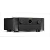 MARANTZ AV 20 préamplificateur home cinéma, vue trois quarts finition noire flancs carbone