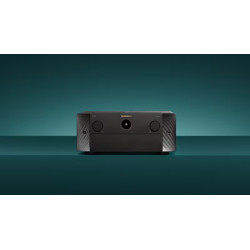 MARANTZ AV 30 préamplificateur home cinéma, vue de face finition noire avec façade carbone et bouton central étoile