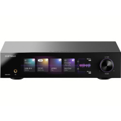 EVER SOLO EVERSOLO DAC Z10 convertisseur numérique analogique, façade écran couleur et molette volume