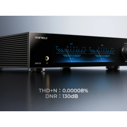 EVER SOLO EVERSOLO DAC Z10 convertisseur, vumètres lumineux THD+N 0,00008% DNR 130dB