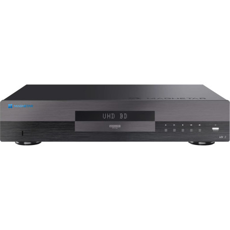 MAGNETAR UDP800 MKII lecteur Blu-Ray 4K UHD, façade noire avec afficheur et boutons de commande