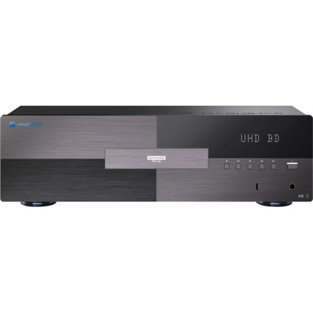 MAGNETAR UDP900 MKII lecteur Blu-Ray 4K Ultra HD, façade noire avec tiroir disque et afficheur UHD BD