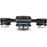 ISO ACOUSTICS ISOACOUSTICS APERTA SUB XL isolateur acoustique caisson de basses, vue de face trois pieds à pointes