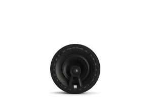 DALI PHANTOM E-50 enceinte encastrable plafond, vue de face grille ronde noire et haut-parleur central