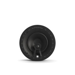 DALI PHANTOM E-60 enceinte encastrable, vue de face grille noire avec haut-parleurs visibles