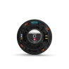 DALI PHANTOM E-80 enceinte encastrable, face arrière aimant bornes de connexion et étiquette technique