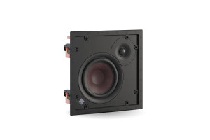 DALI PHANTOM H-60 enceinte encastrable, vue trois quarts avec haut-parleur et tweeter sans grille
