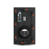DALI PHANTOM H-60-R enceinte encastrable, vue arrière châssis noir avec fixations et bornier de connexion