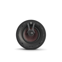 DALI PHANTOM K-60 enceinte encastrable plafond, vue de face grille noire et haut-parleur woofer