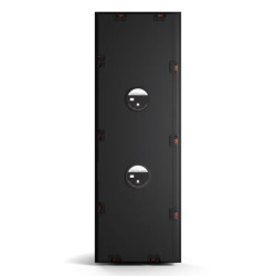 DALI PHANTOM S-280 enceinte encastrable, vue arrière de dos avec étiquettes et renforts