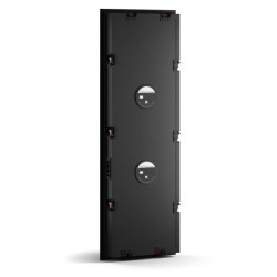 DALI PHANTOM S-280 enceinte encastrable, vue arrière du châssis avec clips de fixation