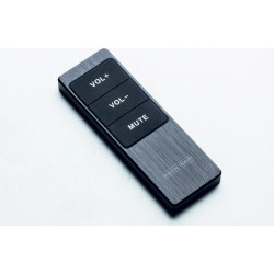 MUSICAL FIDELITY A1 amplificateur classe A, télécommande aluminium brossé touches Vol+ Vol- Mute