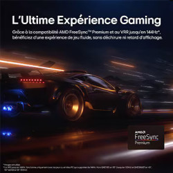 LG 75QNED86A6A TV MiniLED 75 pouces, compatibilité AMD FreeSync Premium et VRR 144Hz gaming