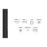 TCL 85P8K TV QLED 85 pouces, connectique latérale 4 HDMI USB LAN et sortie optique