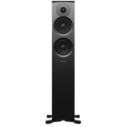 DYNAUDIO EMIT 30 enceinte colonne Hi-Fi noir satin, vue de face tweeter et deux haut-parleurs