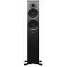 DYNAUDIO EMIT 30 enceinte colonne Hi-Fi noir satin, vue de face tweeter et deux haut-parleurs