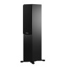 DYNAUDIO EMIT 30 enceinte colonne noir satin, vue latérale avec cache haut-parleurs en place