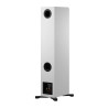DYNAUDIO EMIT 30 enceinte colonne blanc satin, vue arrière évents bass-reflex et bornier de connexion