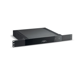 NAIM CI-UNITI 102 amplificateur HI-FI, vue trois quarts avec oreilles de montage en rack 19 pouces
