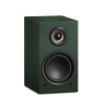 TRIANGLE LN01A enceinte Bluetooth active verte, vue trois quarts tweeter dôme et haut-parleur grave