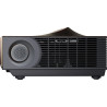 HISENSE L9Q projecteur UST, vue de profil tweeter circulaire et grille de ventilation latérale