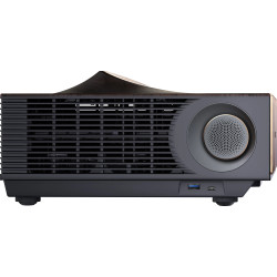 HISENSE L9Q vidéoprojecteur UST, vue latérale ports USB-A et USB-C grille d'aération