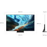 SAMSUNG TQ48S92H TV OLED 48 pouces, schéma dimensions vue de face et profil 1069 x 619 mm