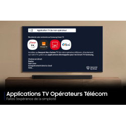 SAMSUNG TQ48S95H TV OLED applications opérateurs télécom Free Orange SFR Bouygues sur Smart TV