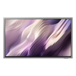 SAMSUNG TQ55S99H TV OLED 55 pouces, vue frontale sans pied avec écran allumé