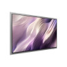 SAMSUNG TQ65S99H TV OLED 65 pouces, vue de trois quarts gauche cadre argenté
