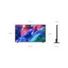 SAMSUNG TMR55R85H TV Micro RGB 55 pouces, schéma dimensions 1224 mm de largeur et 744 mm de hauteur