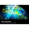 SAMSUNG TMR65R85H TV Micro RGB, démonstration Micro RGB HDR+ scène sous-marine contraste élevé