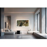 SAMSUNG The Frame Pro 55" (55LS03HW) dans salon épuré, tableau de Degas affiché sur l'écran