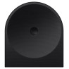 SAMSUNG Music Studio 5 LS50H enceinte connectée noire, vue de face avec grille tissu et dôme central