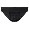 SAMSUNG Music Studio 5 LS50H enceinte noire, vue de dessous avec grille de ventilation et port d'alimentation