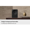 SAMSUNG Music Studio 7 LS70H enceinte noire posée sur meuble, design iconique signé Bouroullec