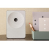 SAMSUNG Music Studio 7 LS70H enceinte connectée, gros plan grille tissu et évent circulaire