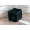 SAMSUNG HW-Q930H home cinéma sans fil, caisson de basses vue de trois quarts sur sol